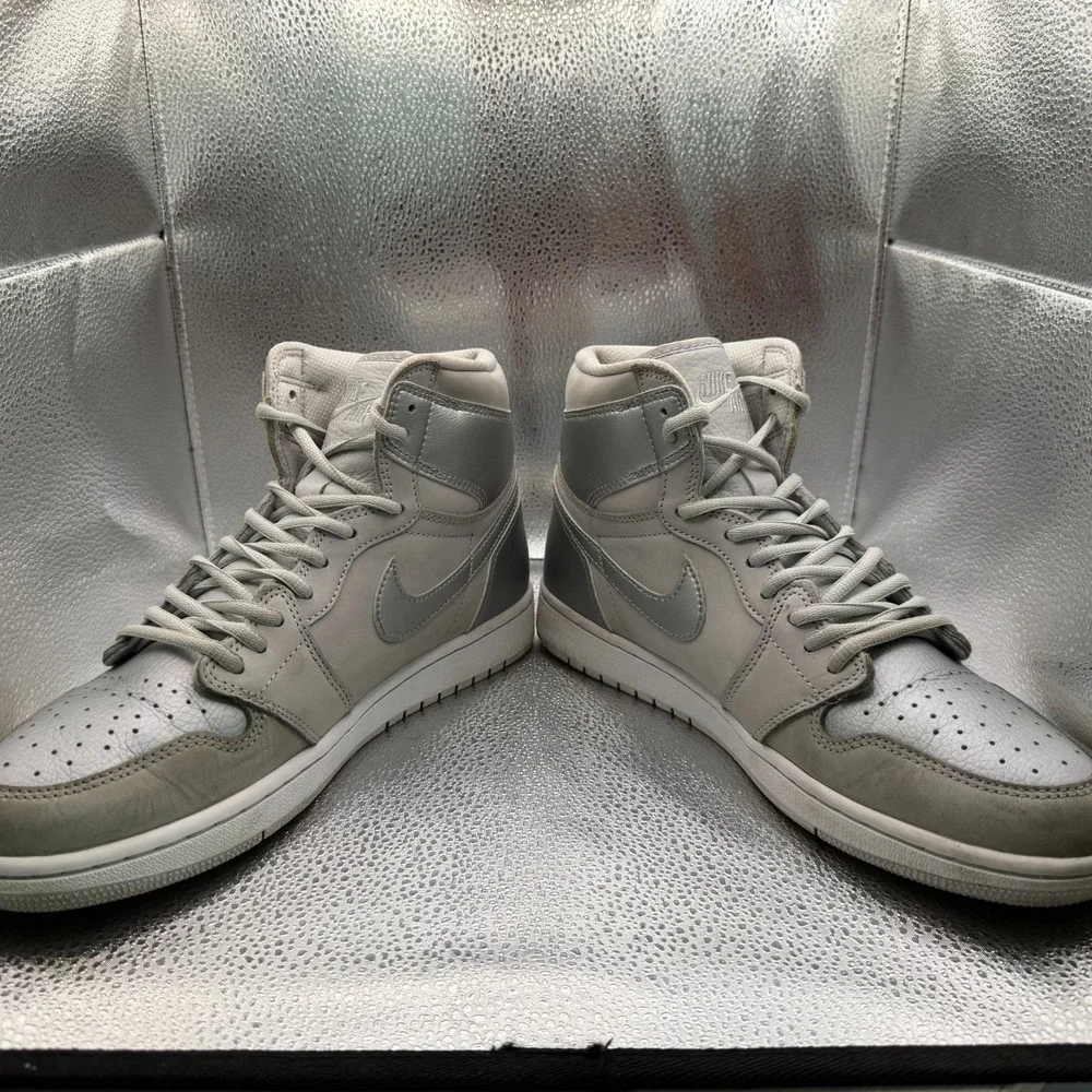 Size 10 Jordan‎ 1 Retro High OG Japan Tokyo 2020 Gray Mens Sneakers DC1788-029